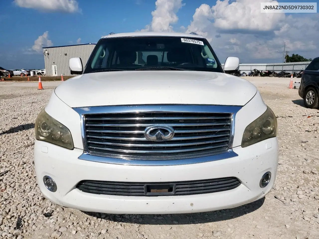2013 Infiniti Qx56 VIN: JN8AZ2ND5D9730302 Lot: 60370575
