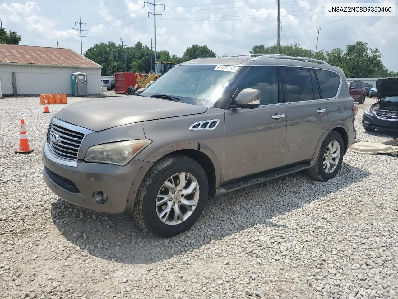 2013 Infiniti Qx56 VIN: JN8AZ2NC8D9350460 Lot: 61479715