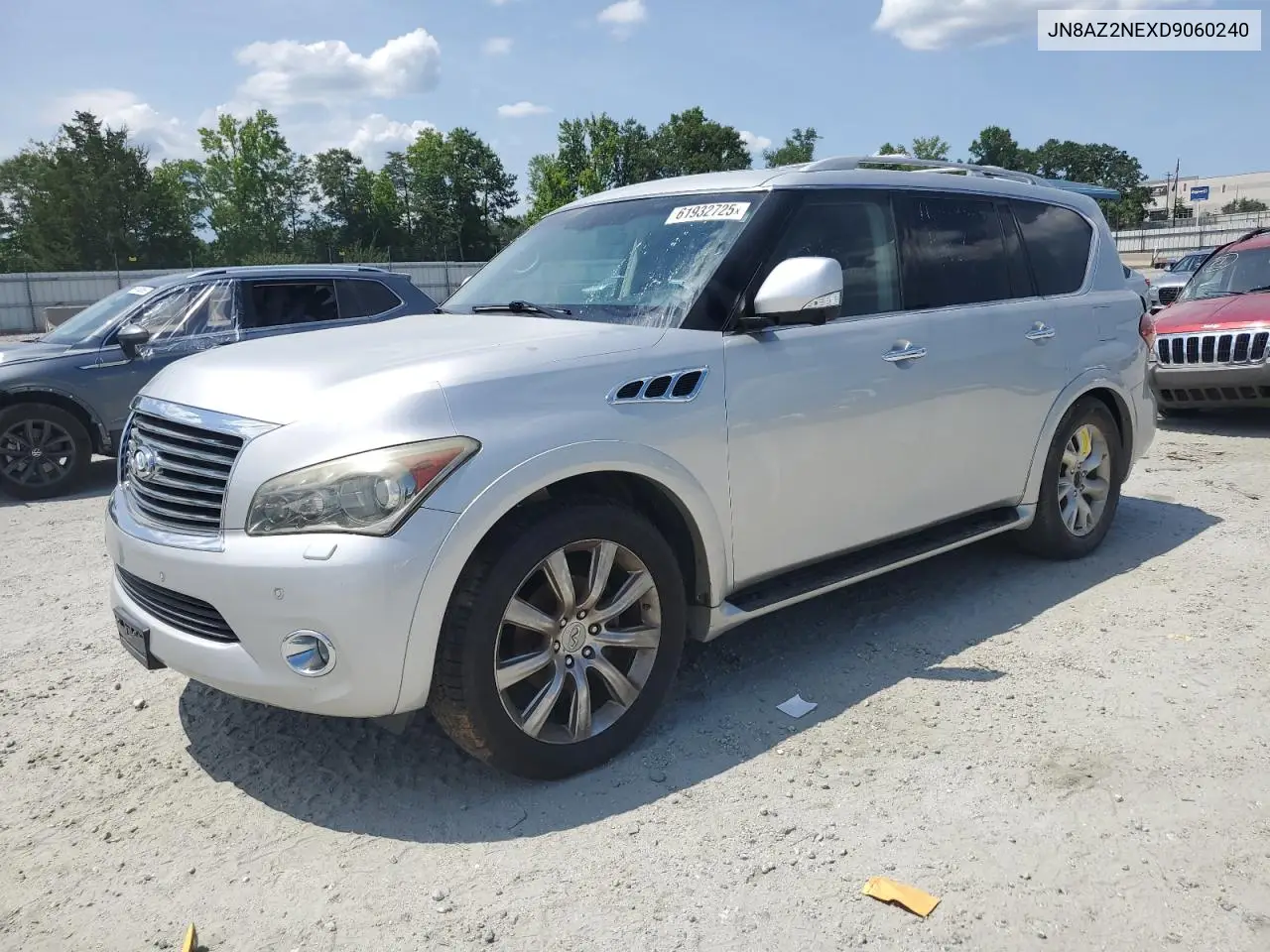 2013 Infiniti Qx56 VIN: JN8AZ2NEXD9060240 Lot: 61932725
