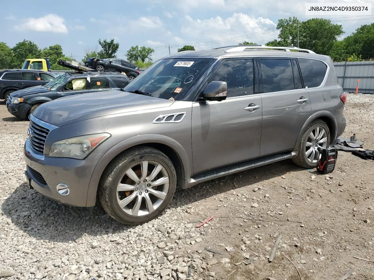 2013 Infiniti Qx56 VIN: JN8AZ2NC4D9350374 Lot: 62579605