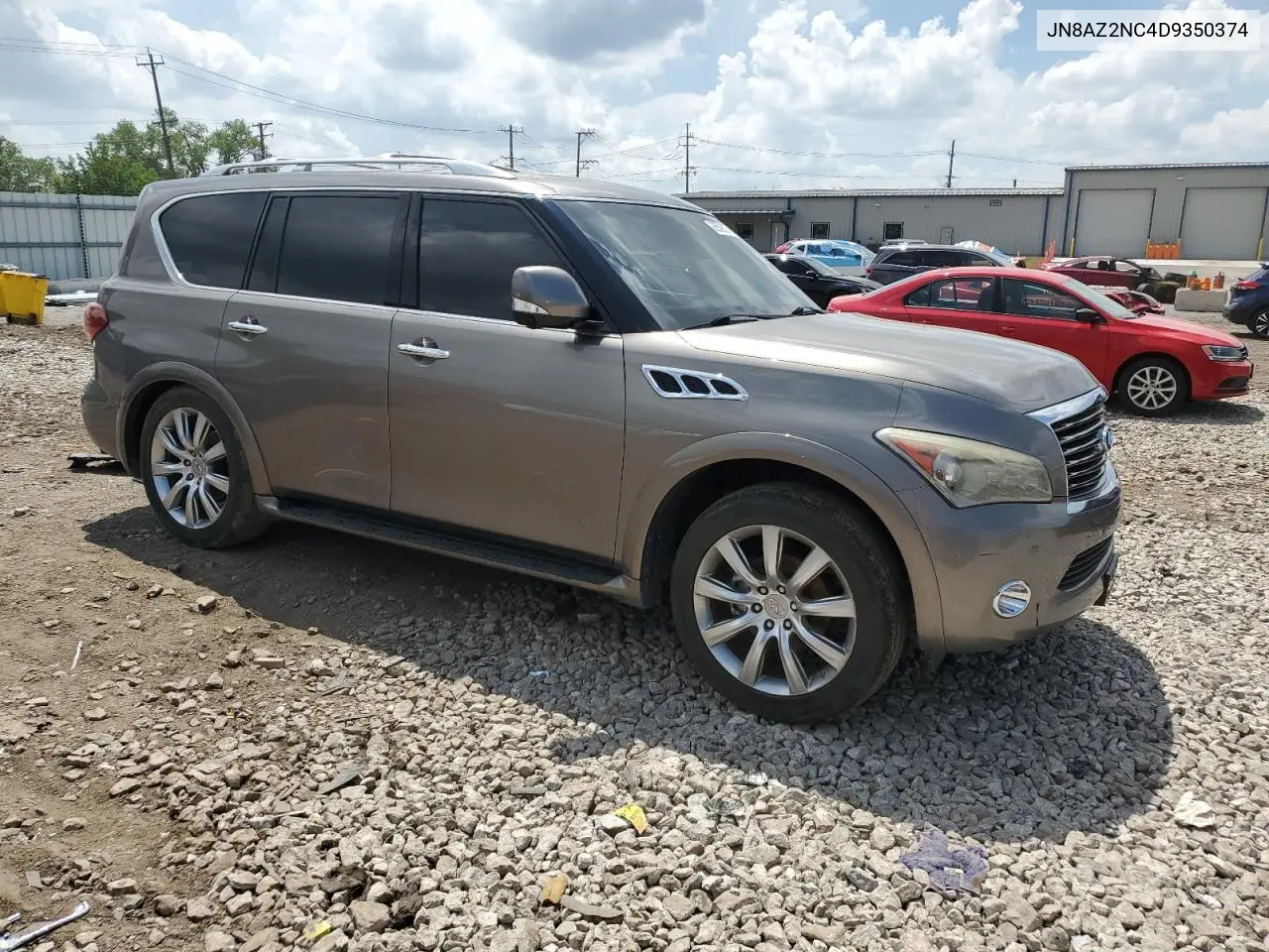 2013 Infiniti Qx56 VIN: JN8AZ2NC4D9350374 Lot: 62579605