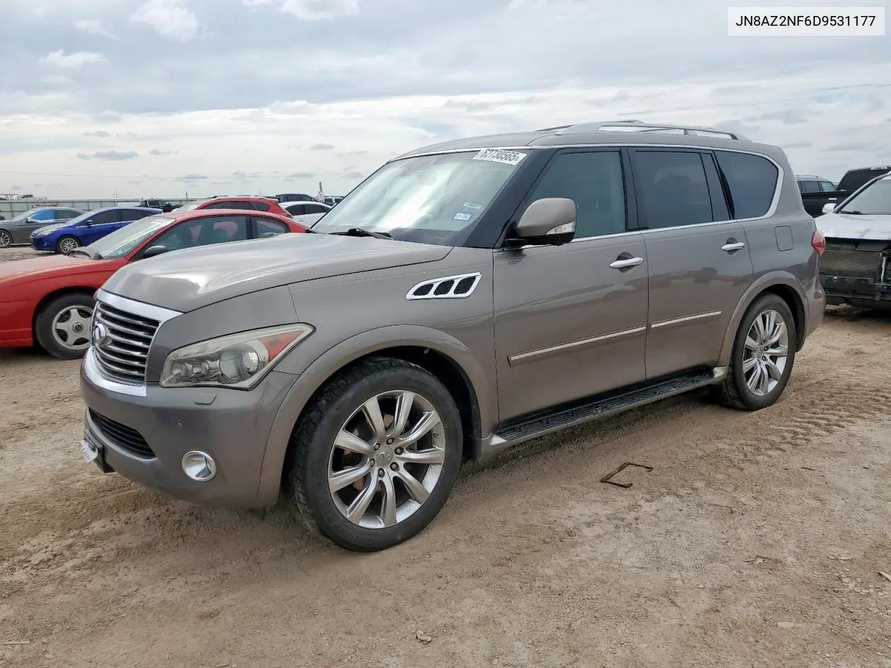 2013 Infiniti Qx56 VIN: JN8AZ2NF6D9531177 Lot: 62730565