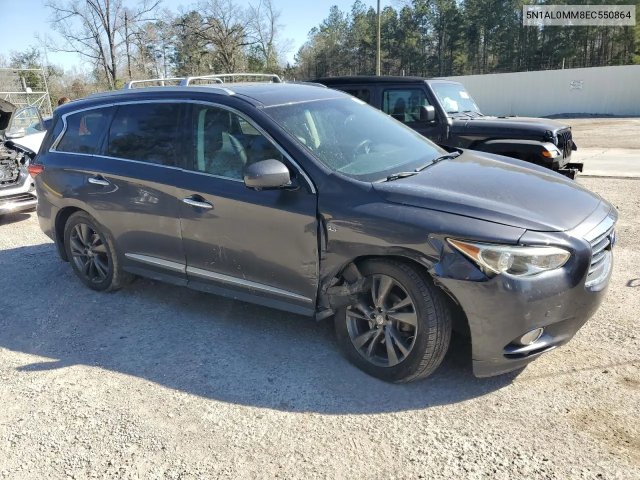 2014 Infiniti Qx60 VIN: 5N1AL0MM8EC550864 Lot: 47284485