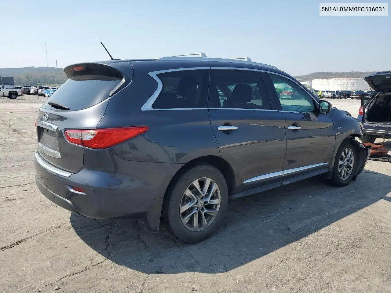 2014 Infiniti Qx60 VIN: 5N1AL0MM0EC516031 Lot: 52187355