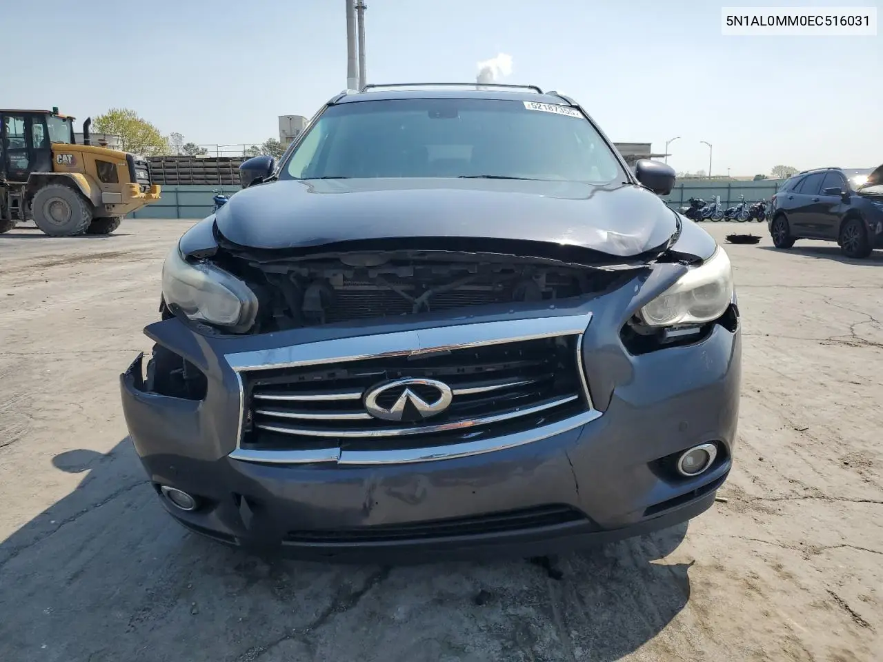2014 Infiniti Qx60 VIN: 5N1AL0MM0EC516031 Lot: 52187355
