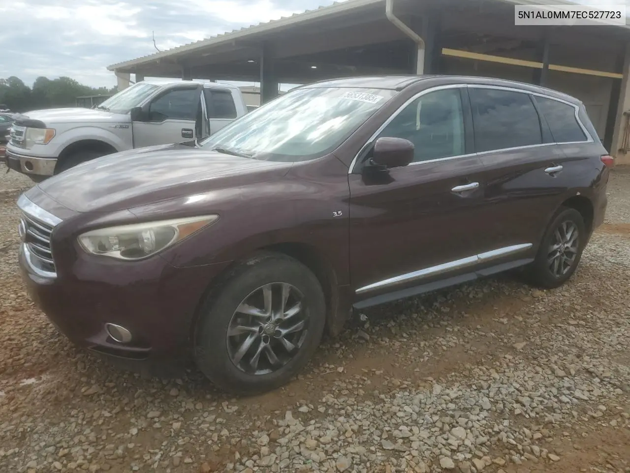 2014 Infiniti Qx60 VIN: 5N1AL0MM7EC527723 Lot: 56531385