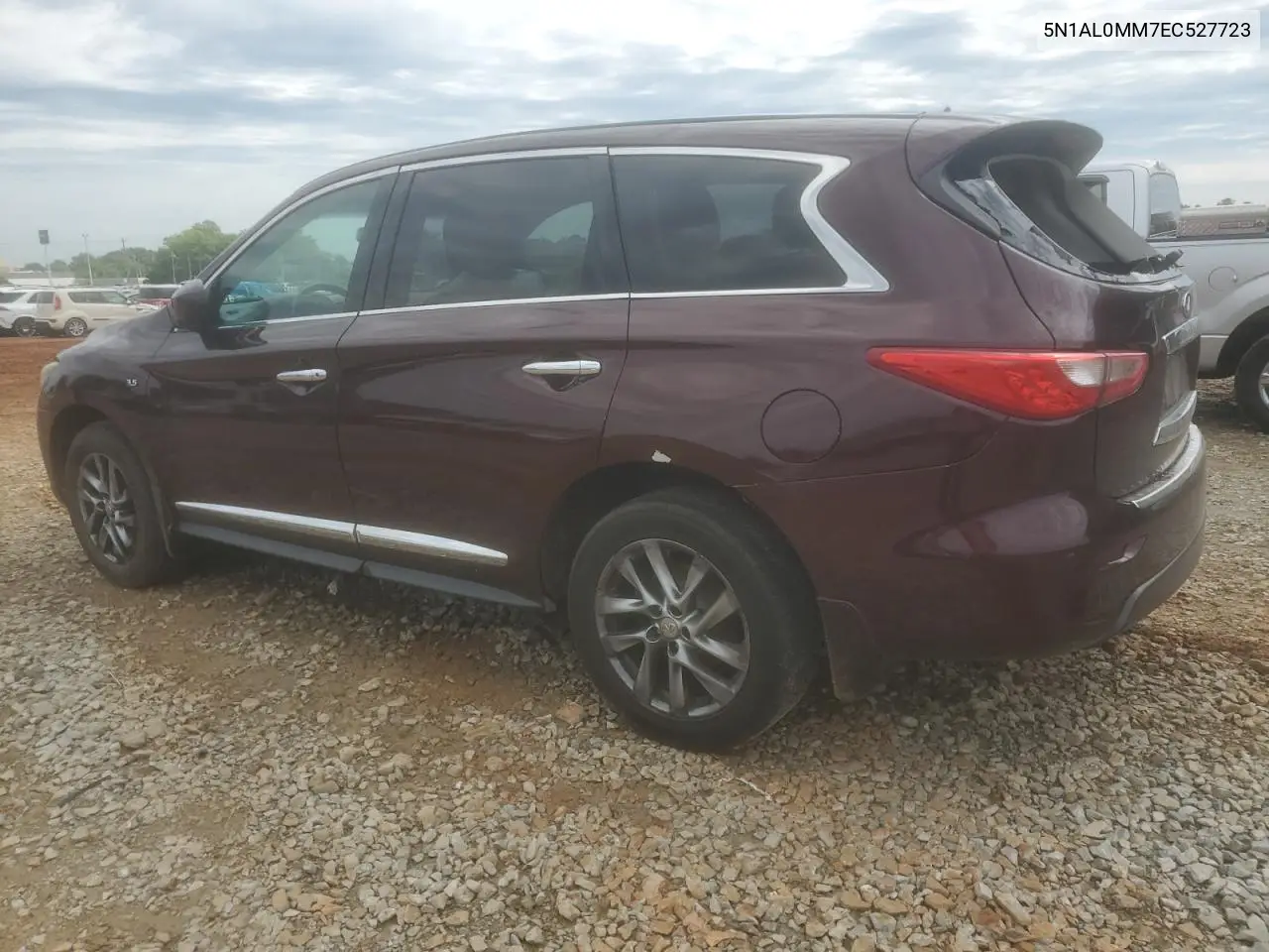 2014 Infiniti Qx60 VIN: 5N1AL0MM7EC527723 Lot: 56531385