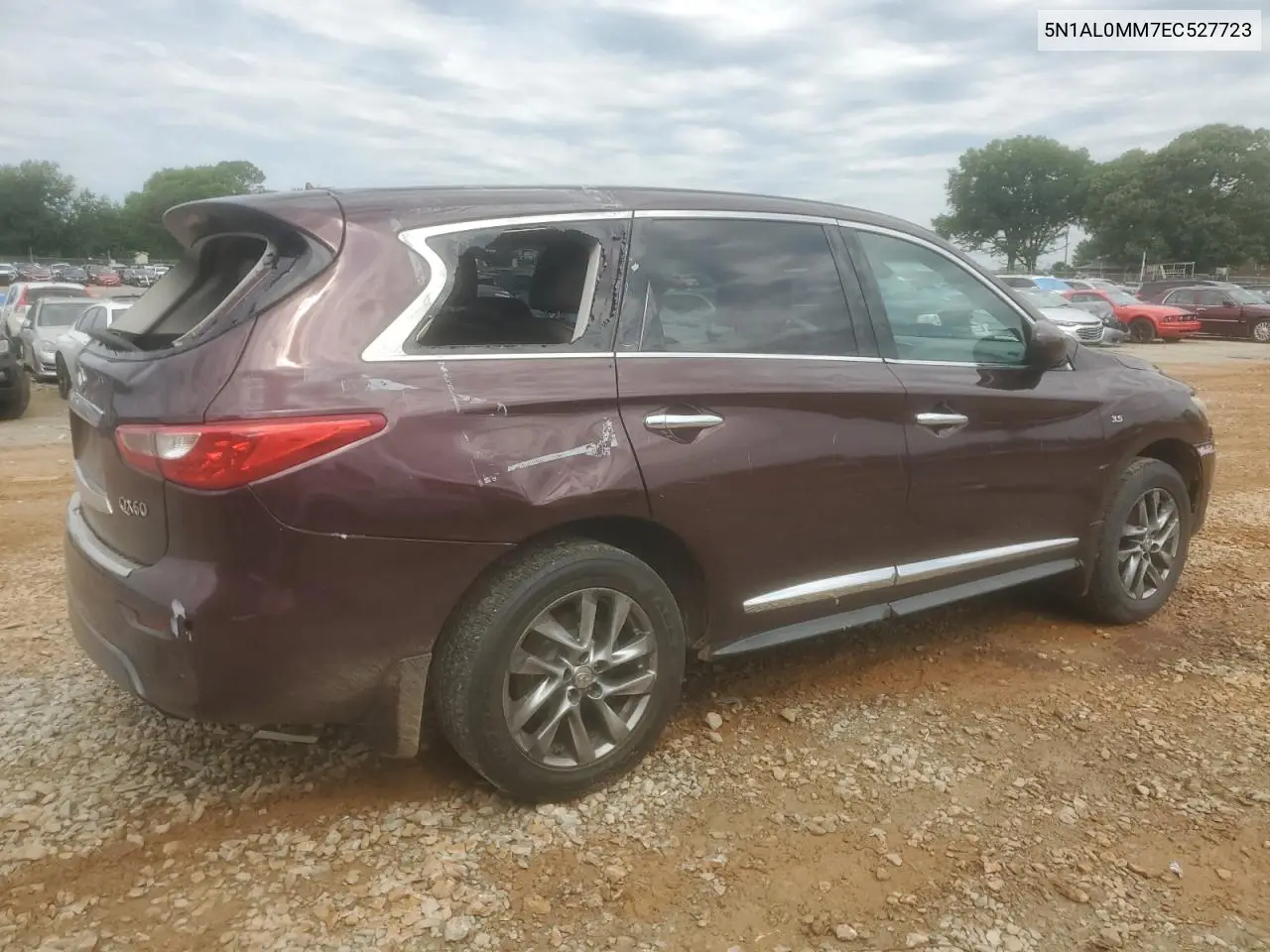 2014 Infiniti Qx60 VIN: 5N1AL0MM7EC527723 Lot: 56531385