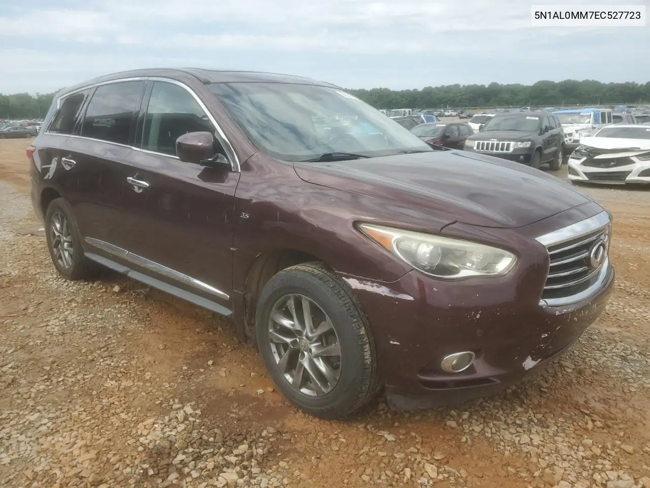 2014 Infiniti Qx60 VIN: 5N1AL0MM7EC527723 Lot: 56531385