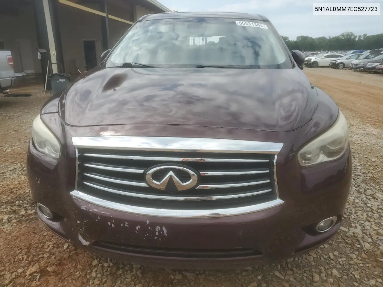 2014 Infiniti Qx60 VIN: 5N1AL0MM7EC527723 Lot: 56531385