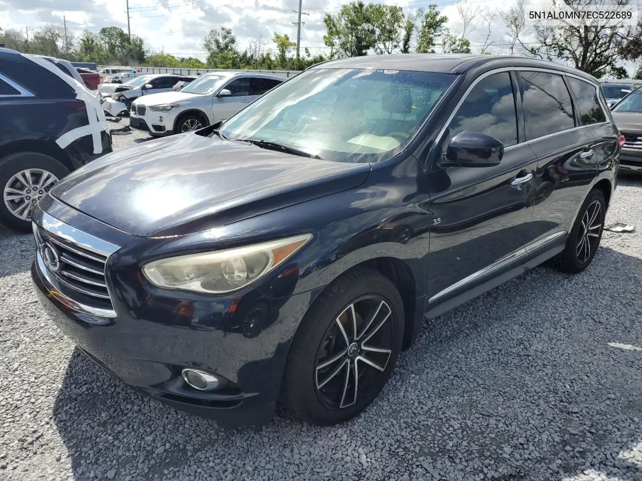 2014 Infiniti Qx60 VIN: 5N1AL0MN7EC522689 Lot: 56688785