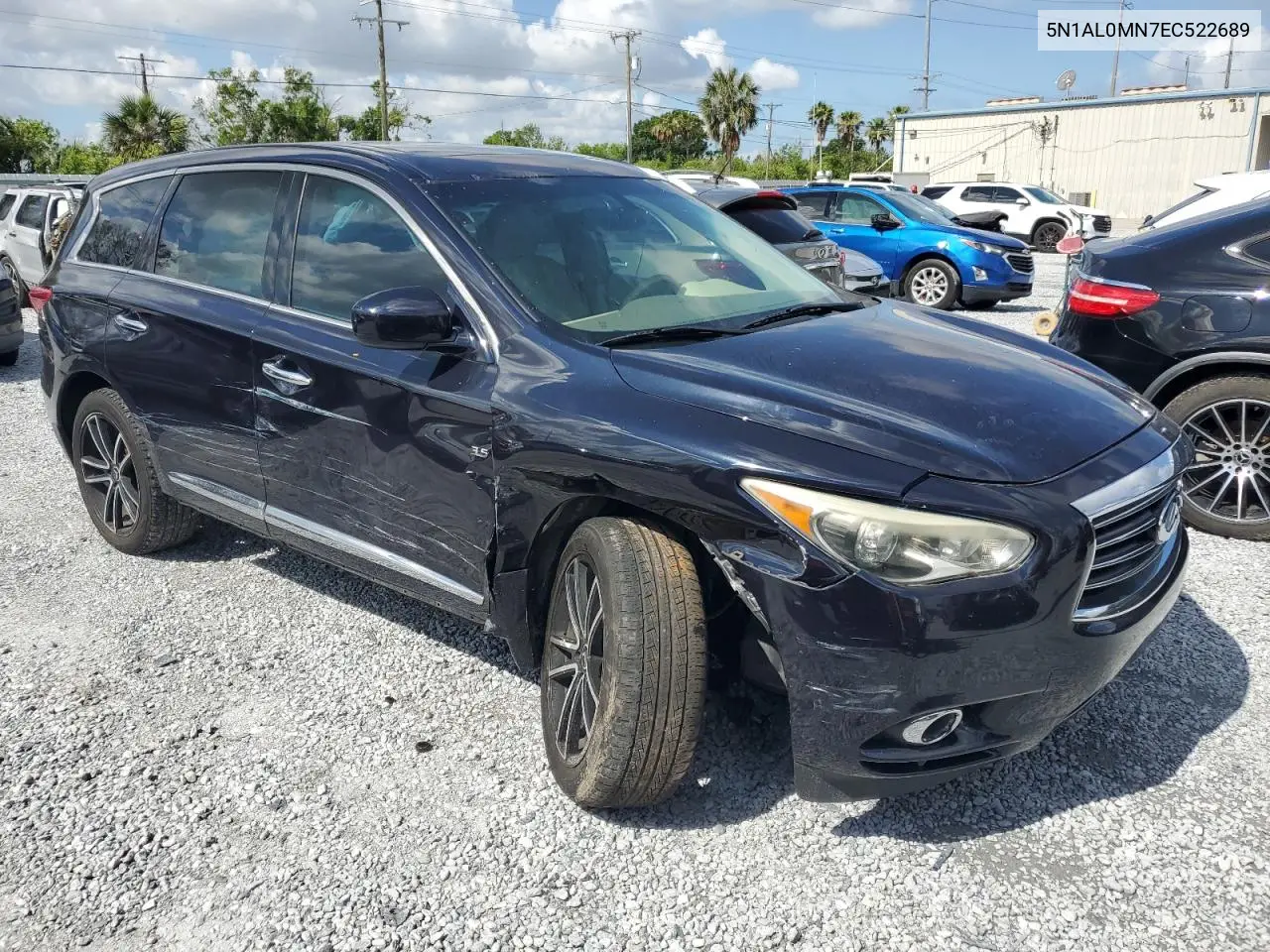2014 Infiniti Qx60 VIN: 5N1AL0MN7EC522689 Lot: 56688785