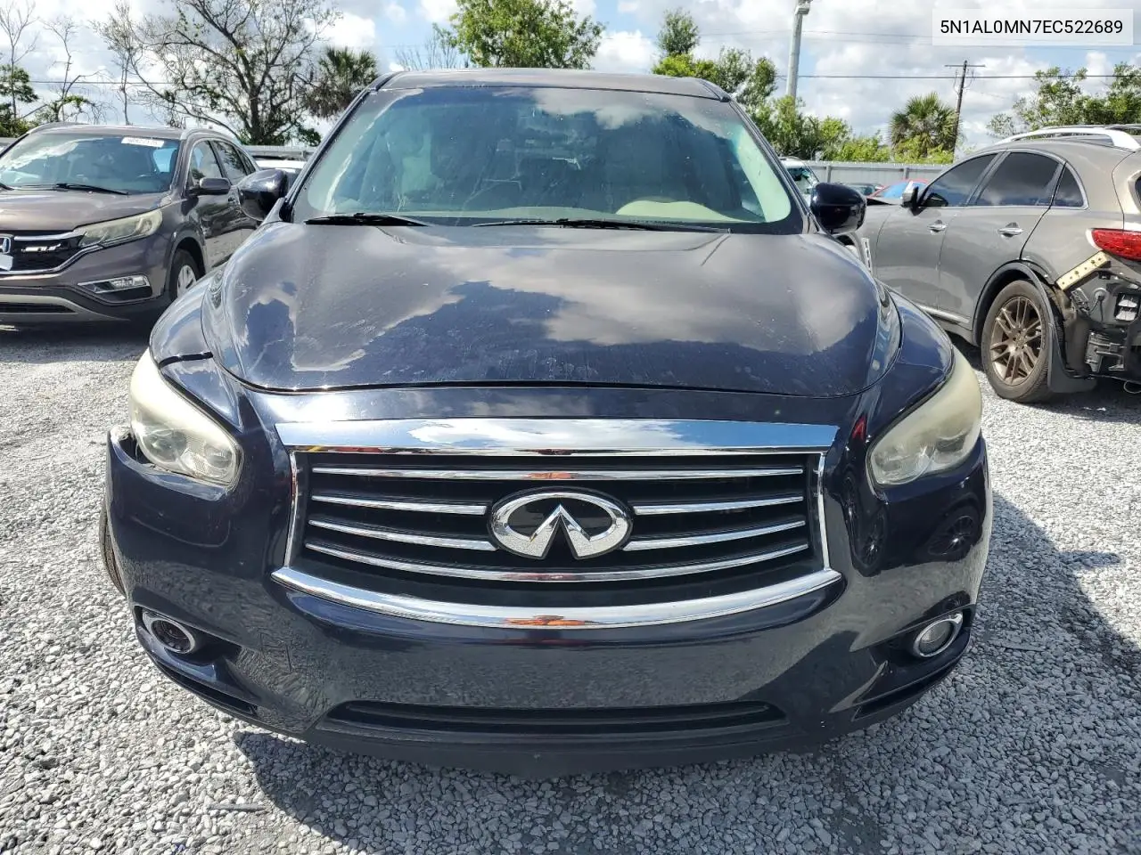 2014 Infiniti Qx60 VIN: 5N1AL0MN7EC522689 Lot: 56688785