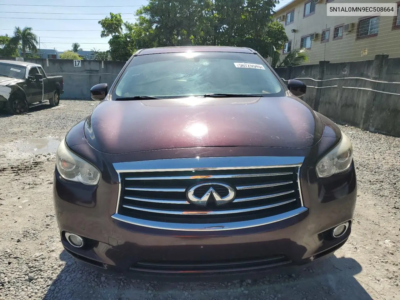 2014 Infiniti Qx60 VIN: 5N1AL0MN9EC508664 Lot: 56725545