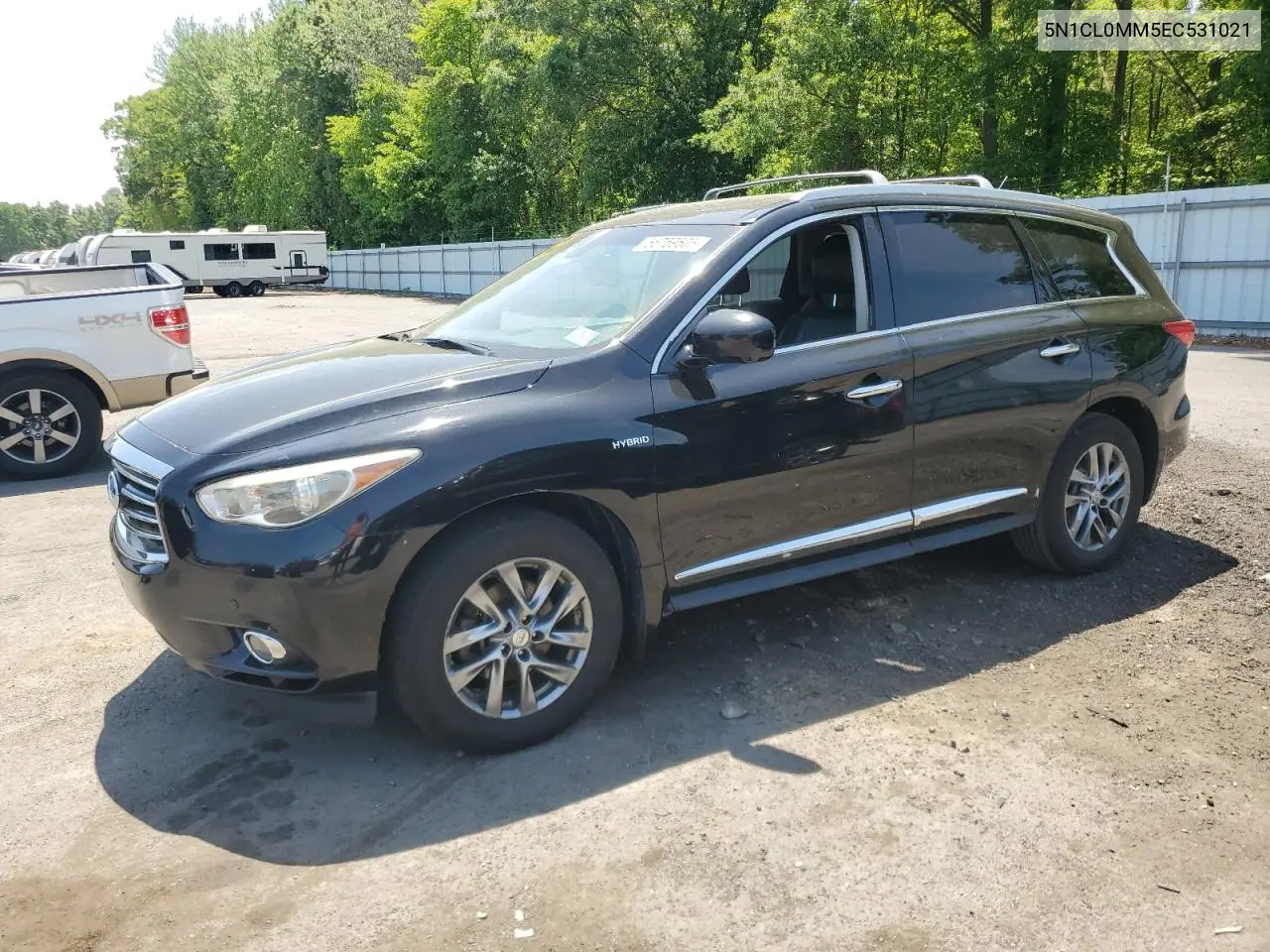 2014 Infiniti Qx60 Hybrid VIN: 5N1CL0MM5EC531021 Lot: 56759505