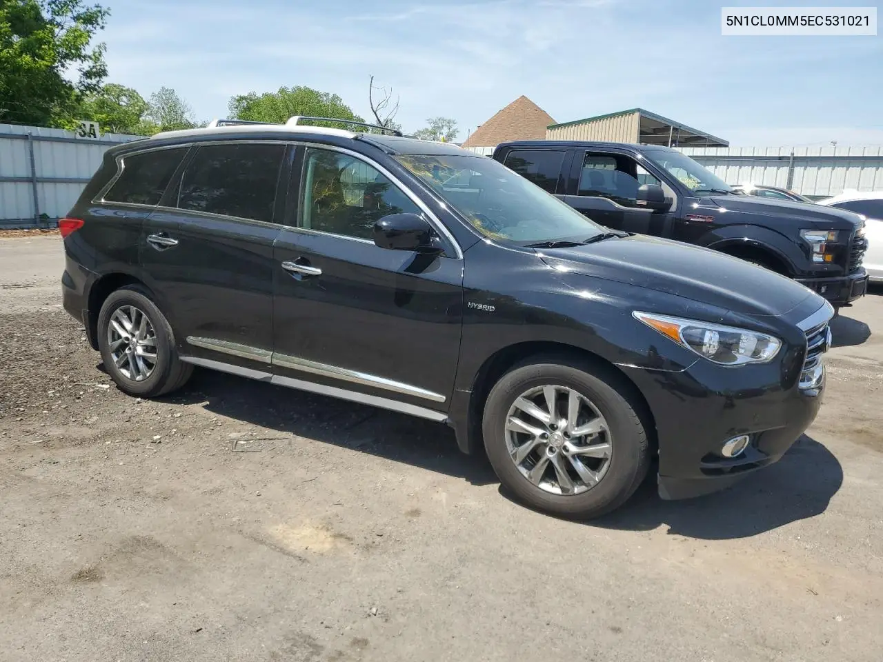 2014 Infiniti Qx60 Hybrid VIN: 5N1CL0MM5EC531021 Lot: 56759505