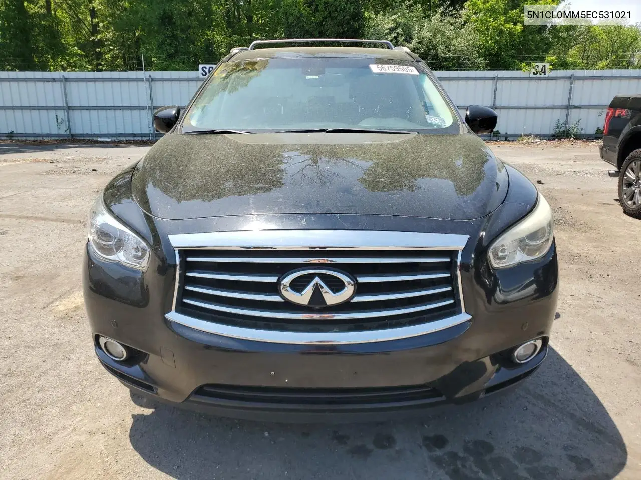 2014 Infiniti Qx60 Hybrid VIN: 5N1CL0MM5EC531021 Lot: 56759505