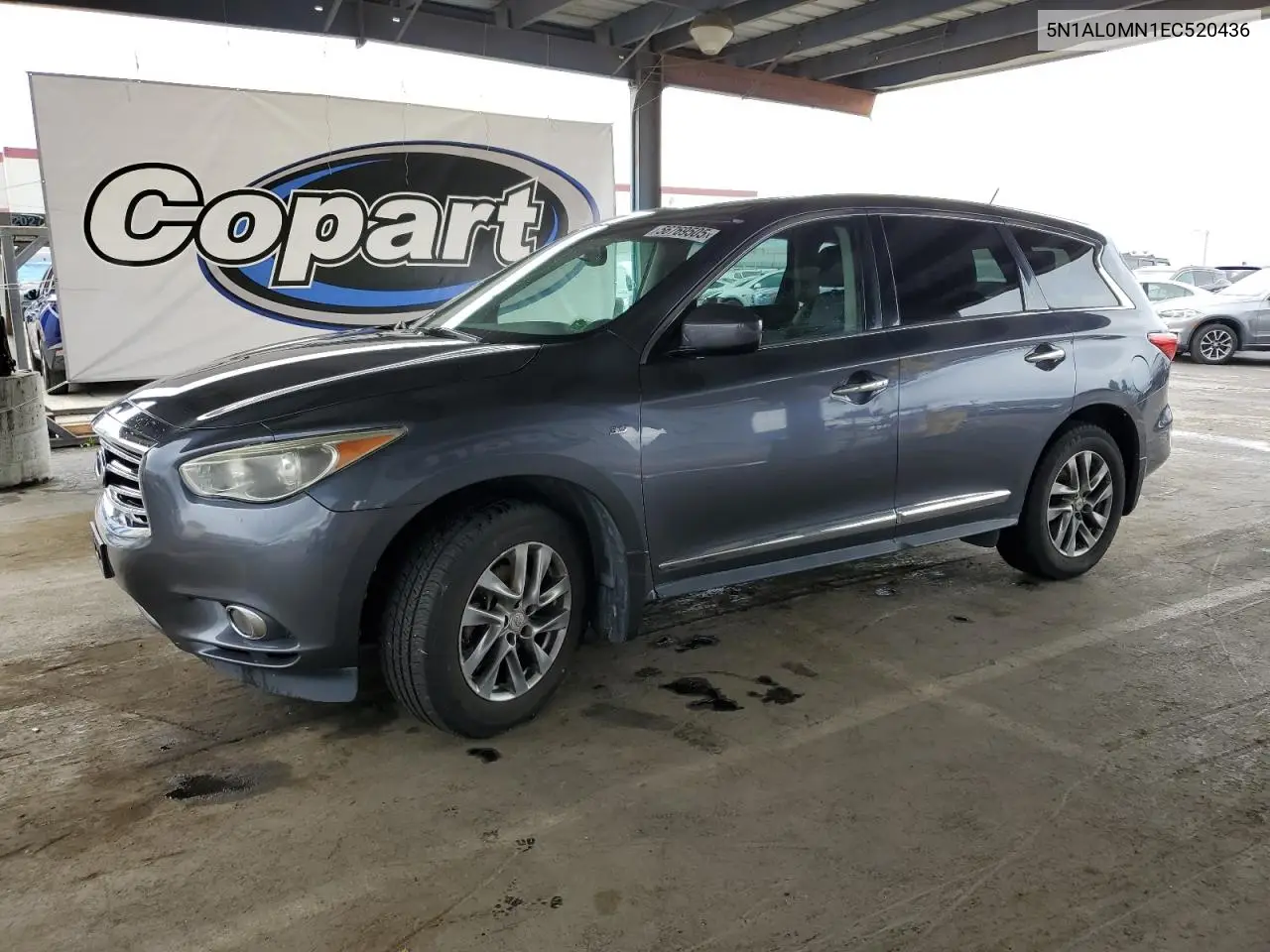 2014 Infiniti Qx60 VIN: 5N1AL0MN1EC520436 Lot: 56769505