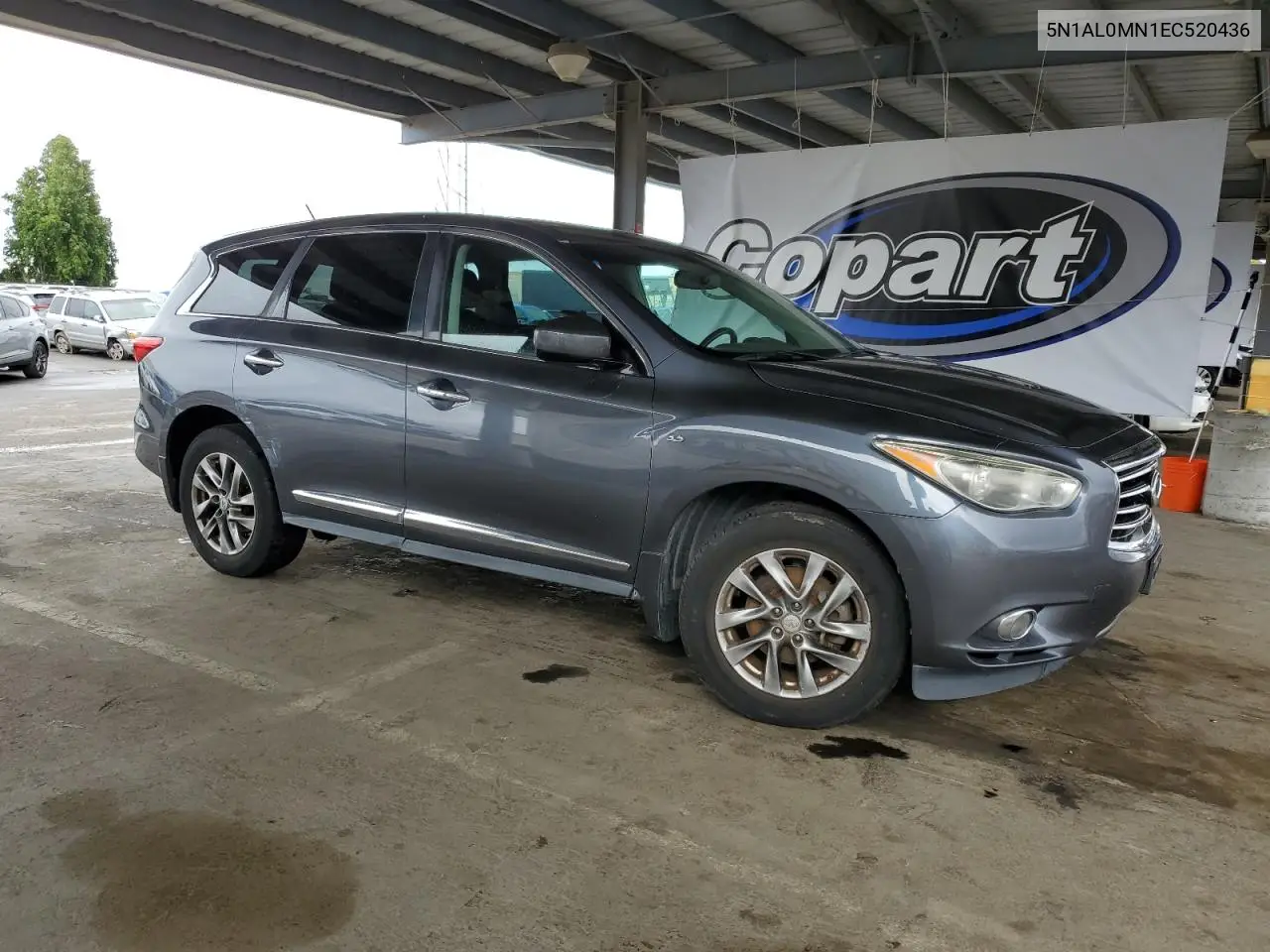 2014 Infiniti Qx60 VIN: 5N1AL0MN1EC520436 Lot: 56769505