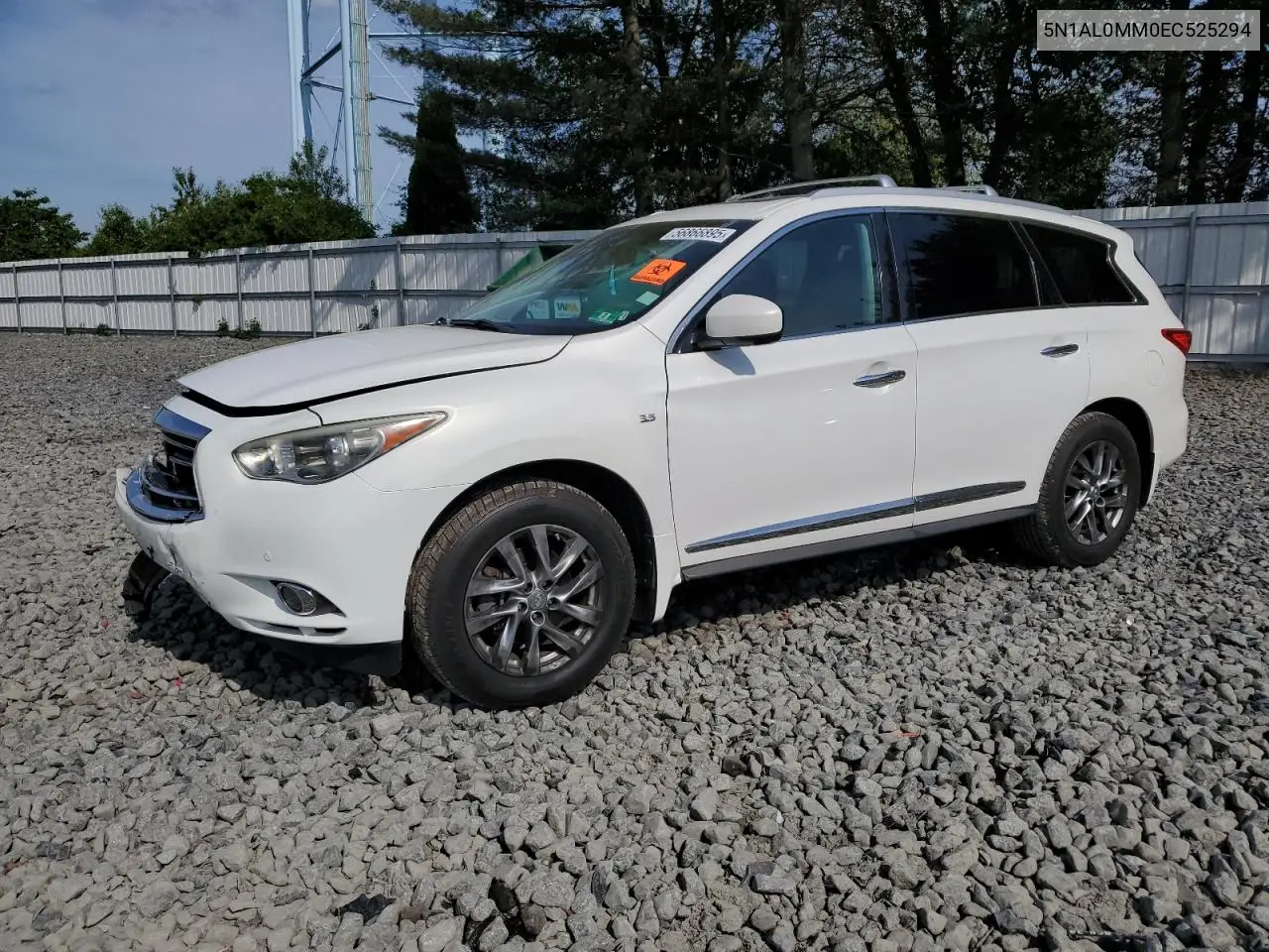2014 Infiniti Qx60 VIN: 5N1AL0MM0EC525294 Lot: 56866895