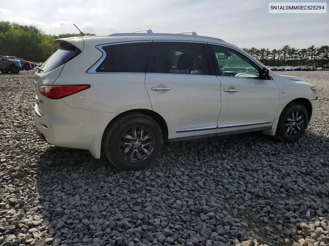 2014 Infiniti Qx60 VIN: 5N1AL0MM0EC525294 Lot: 56866895