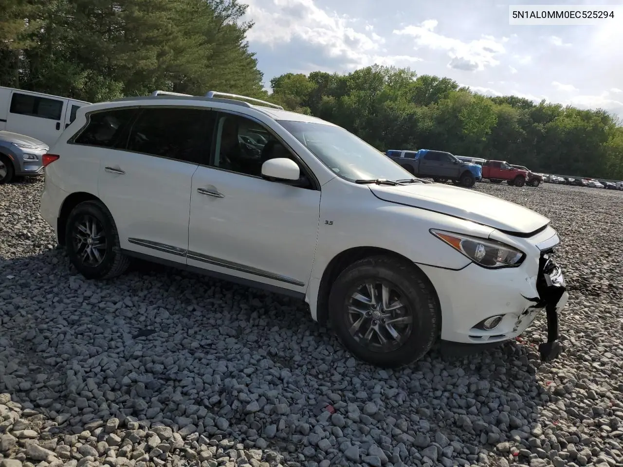 2014 Infiniti Qx60 VIN: 5N1AL0MM0EC525294 Lot: 56866895