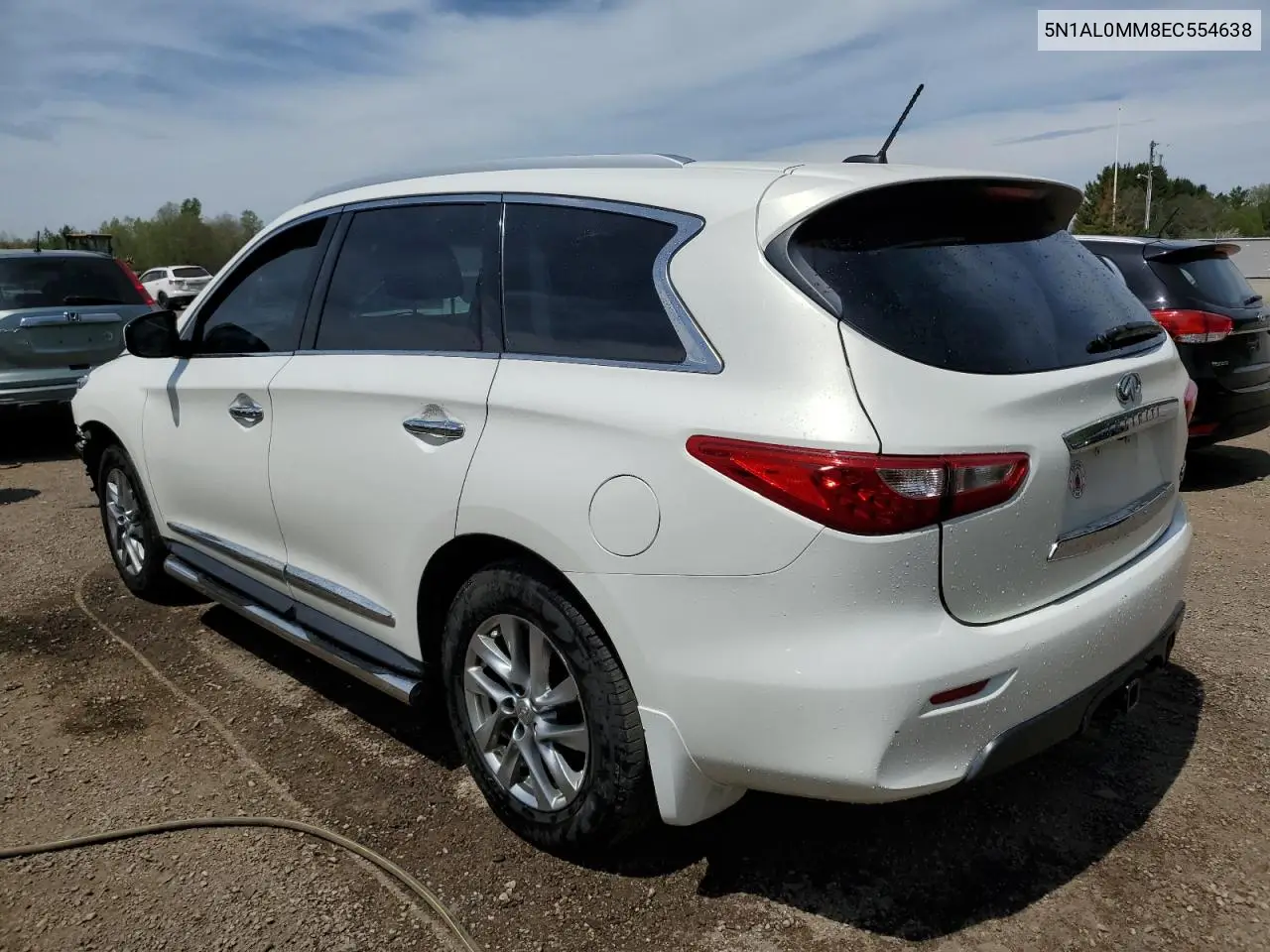 2014 Infiniti Qx60 VIN: 5N1AL0MM8EC554638 Lot: 56906685
