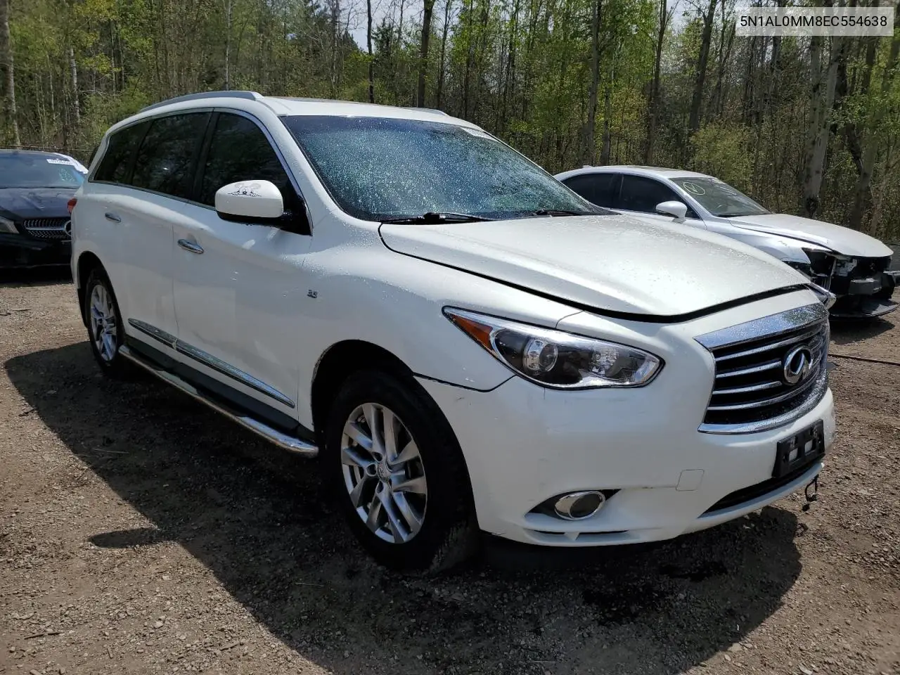 2014 Infiniti Qx60 VIN: 5N1AL0MM8EC554638 Lot: 56906685