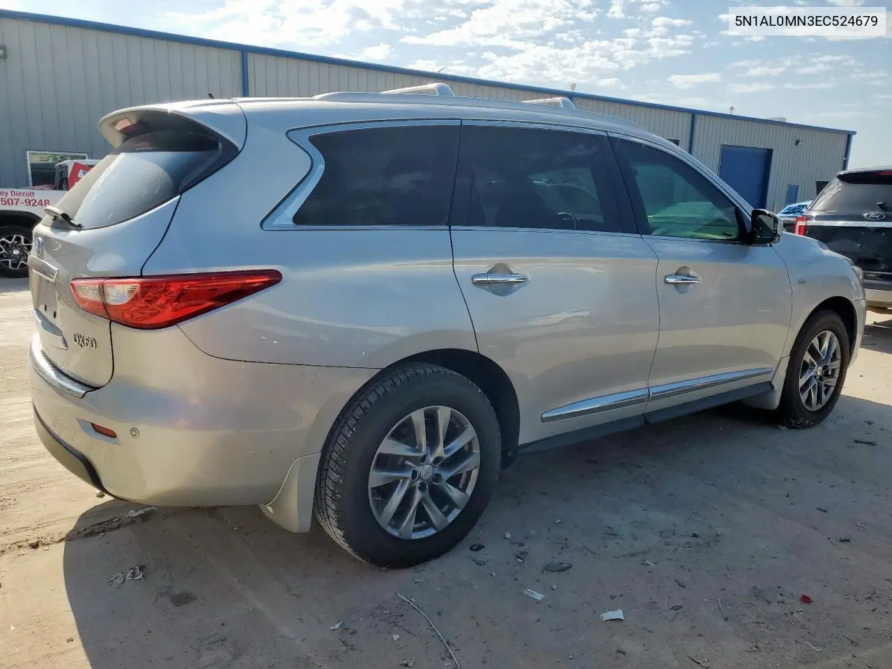 2014 Infiniti Qx60 VIN: 5N1AL0MN3EC524679 Lot: 56962785