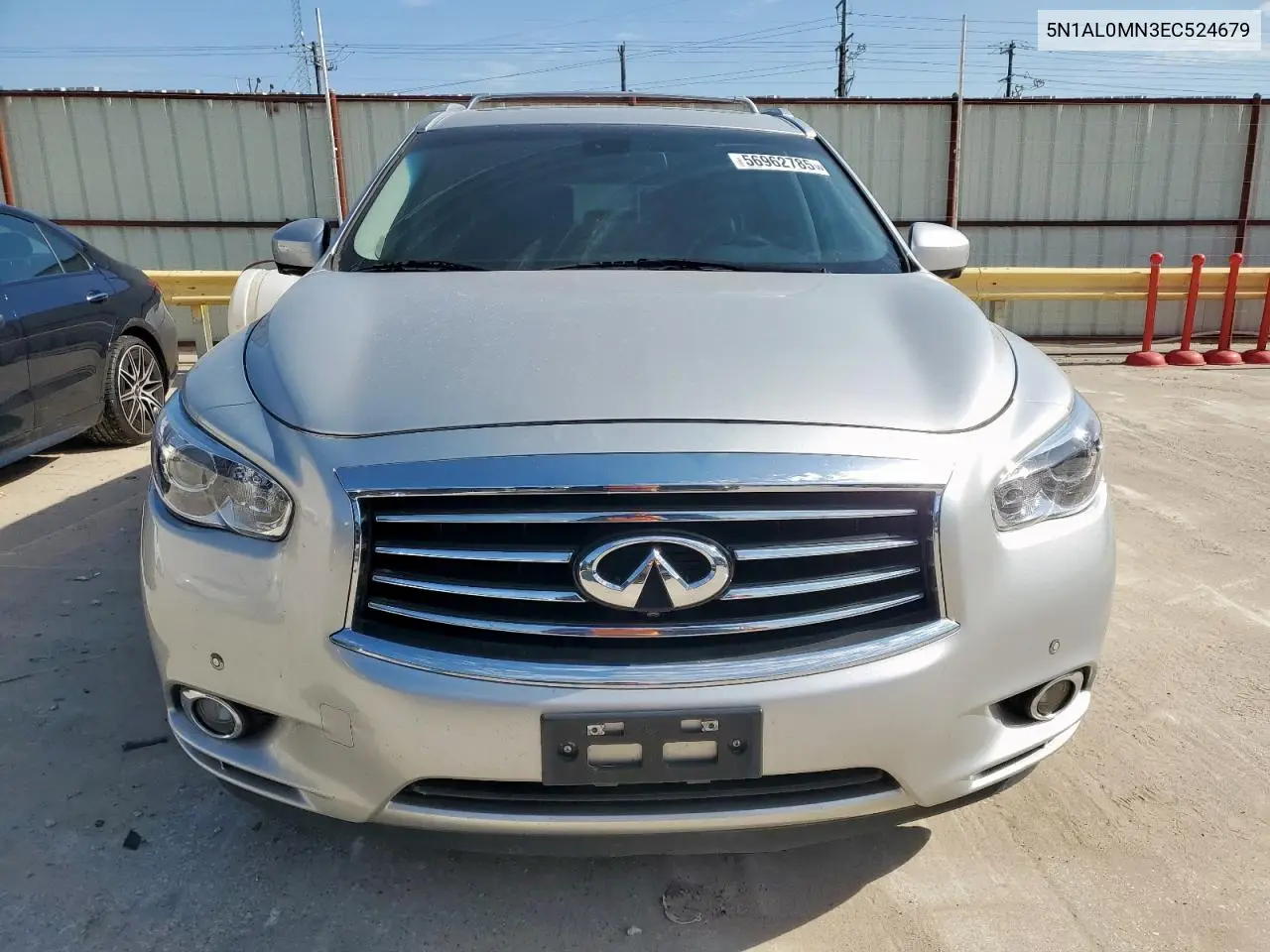 2014 Infiniti Qx60 VIN: 5N1AL0MN3EC524679 Lot: 56962785