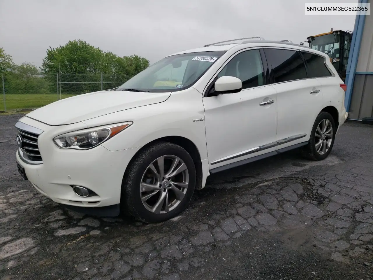 2014 Infiniti Qx60 Hybrid VIN: 5N1CL0MM3EC522365 Lot: 57082525