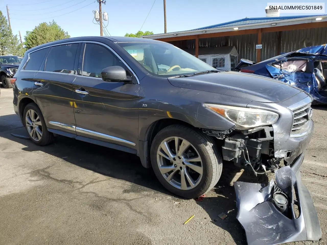 2014 Infiniti Qx60 VIN: 5N1AL0MM9EC501849 Lot: 57150975