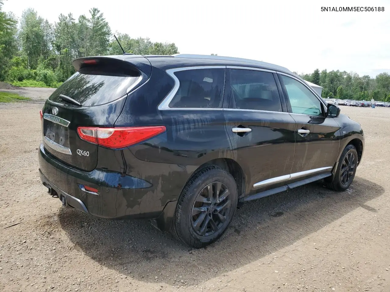 2014 Infiniti Qx60 VIN: 5N1AL0MM5EC506188 Lot: 61006665