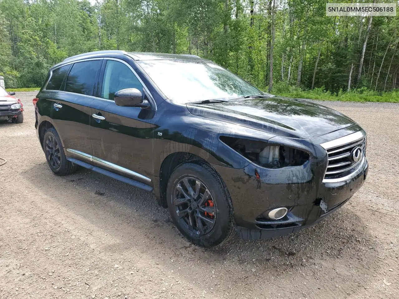2014 Infiniti Qx60 VIN: 5N1AL0MM5EC506188 Lot: 61006665