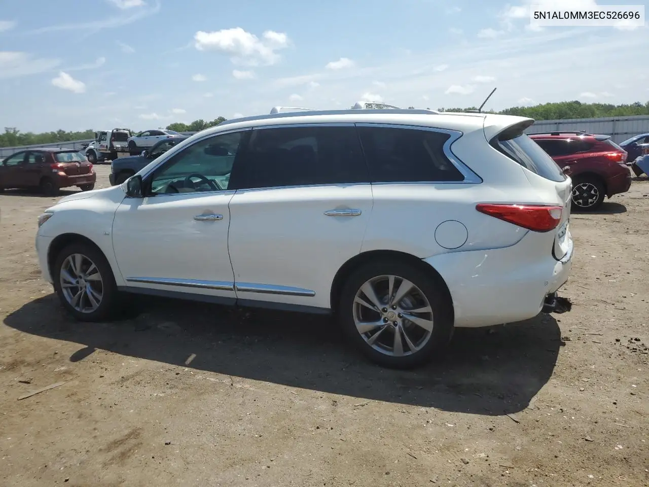 2014 Infiniti Qx60 VIN: 5N1AL0MM3EC526696 Lot: 61258615