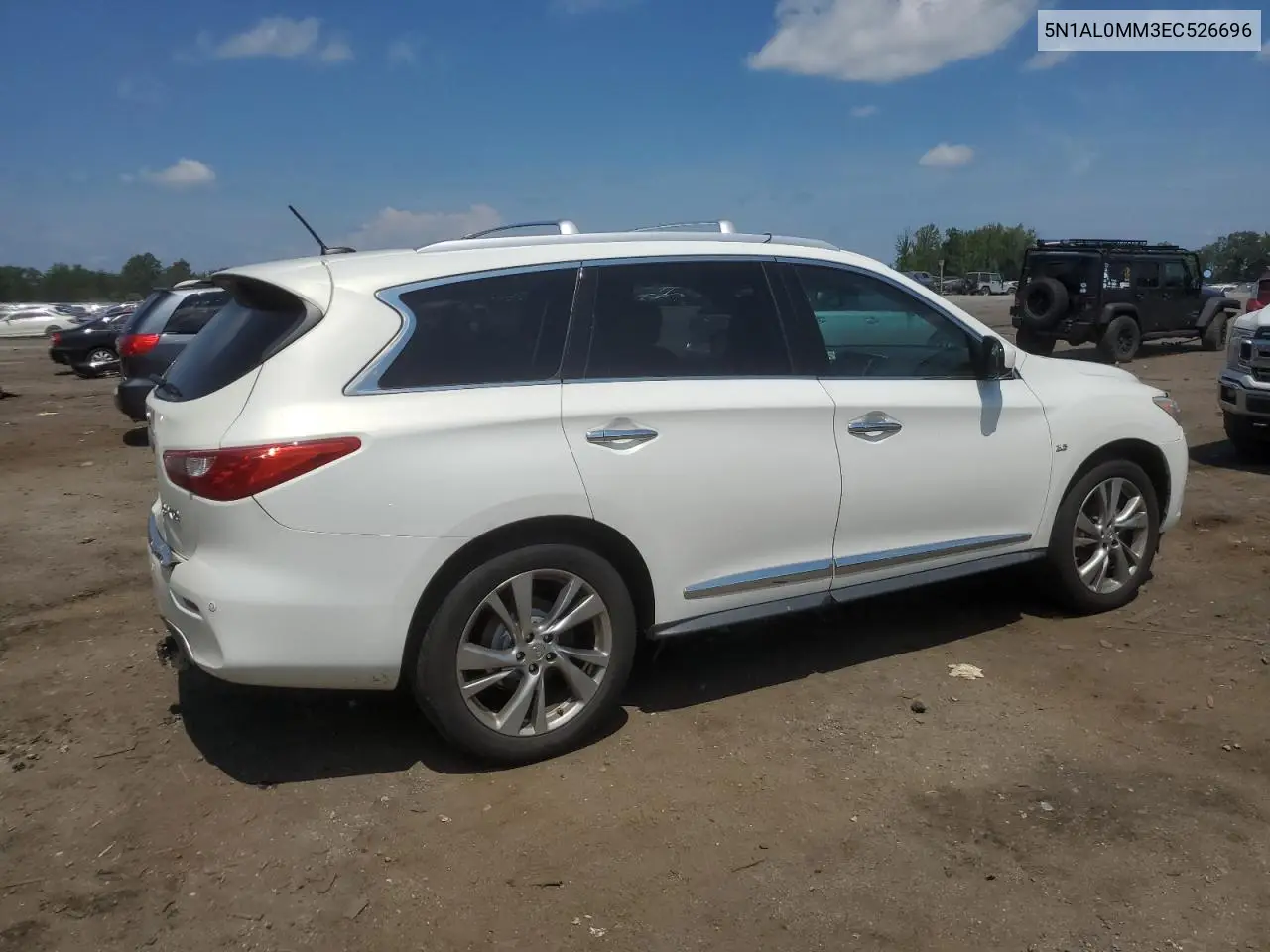 2014 Infiniti Qx60 VIN: 5N1AL0MM3EC526696 Lot: 61258615