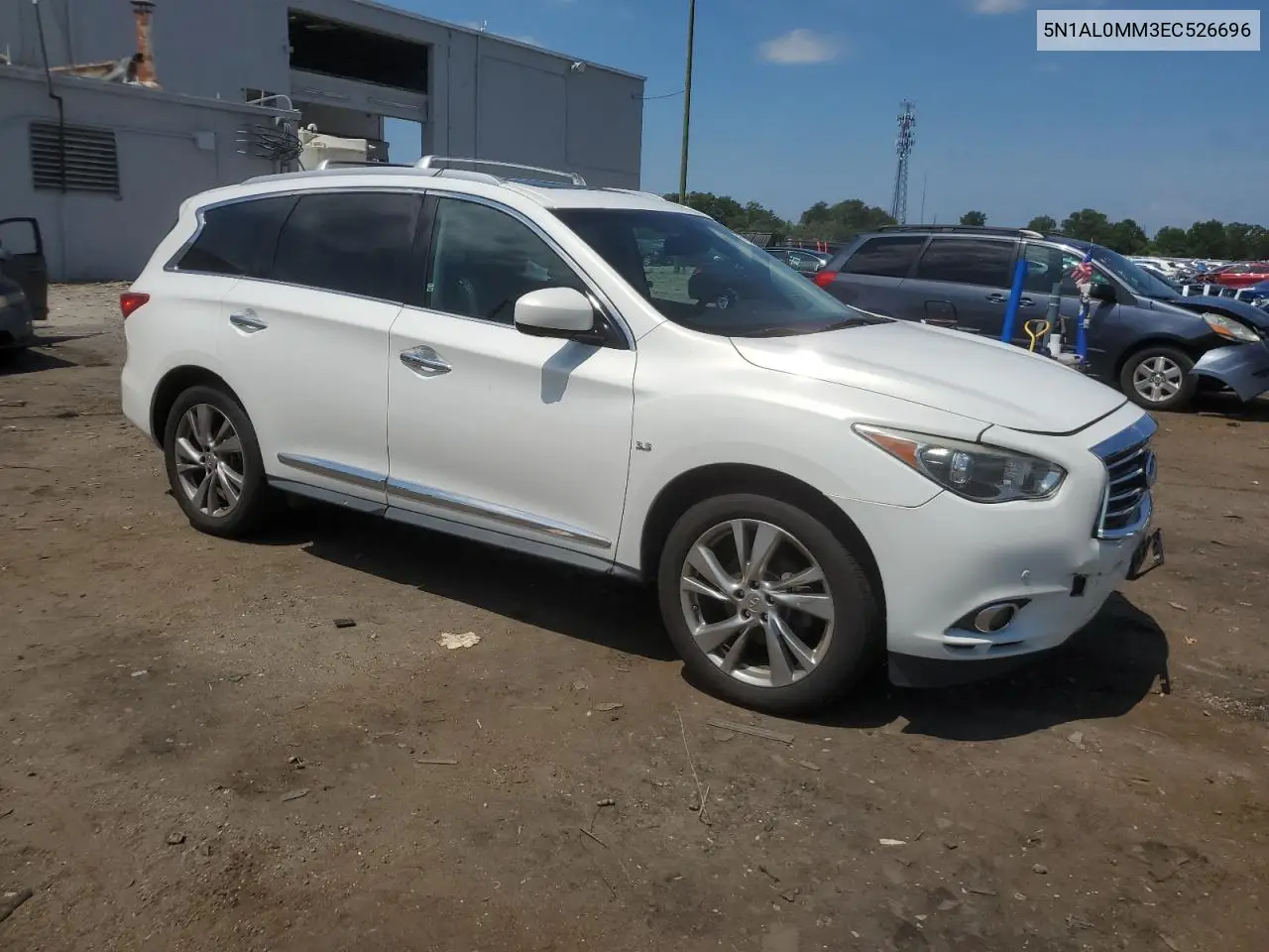 2014 Infiniti Qx60 VIN: 5N1AL0MM3EC526696 Lot: 61258615