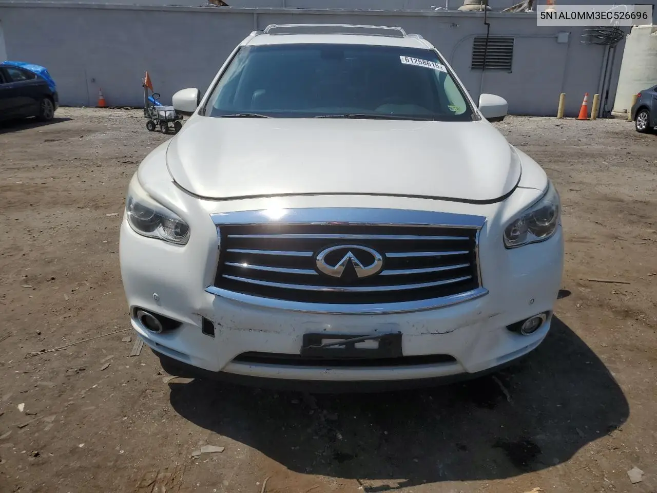 2014 Infiniti Qx60 VIN: 5N1AL0MM3EC526696 Lot: 61258615