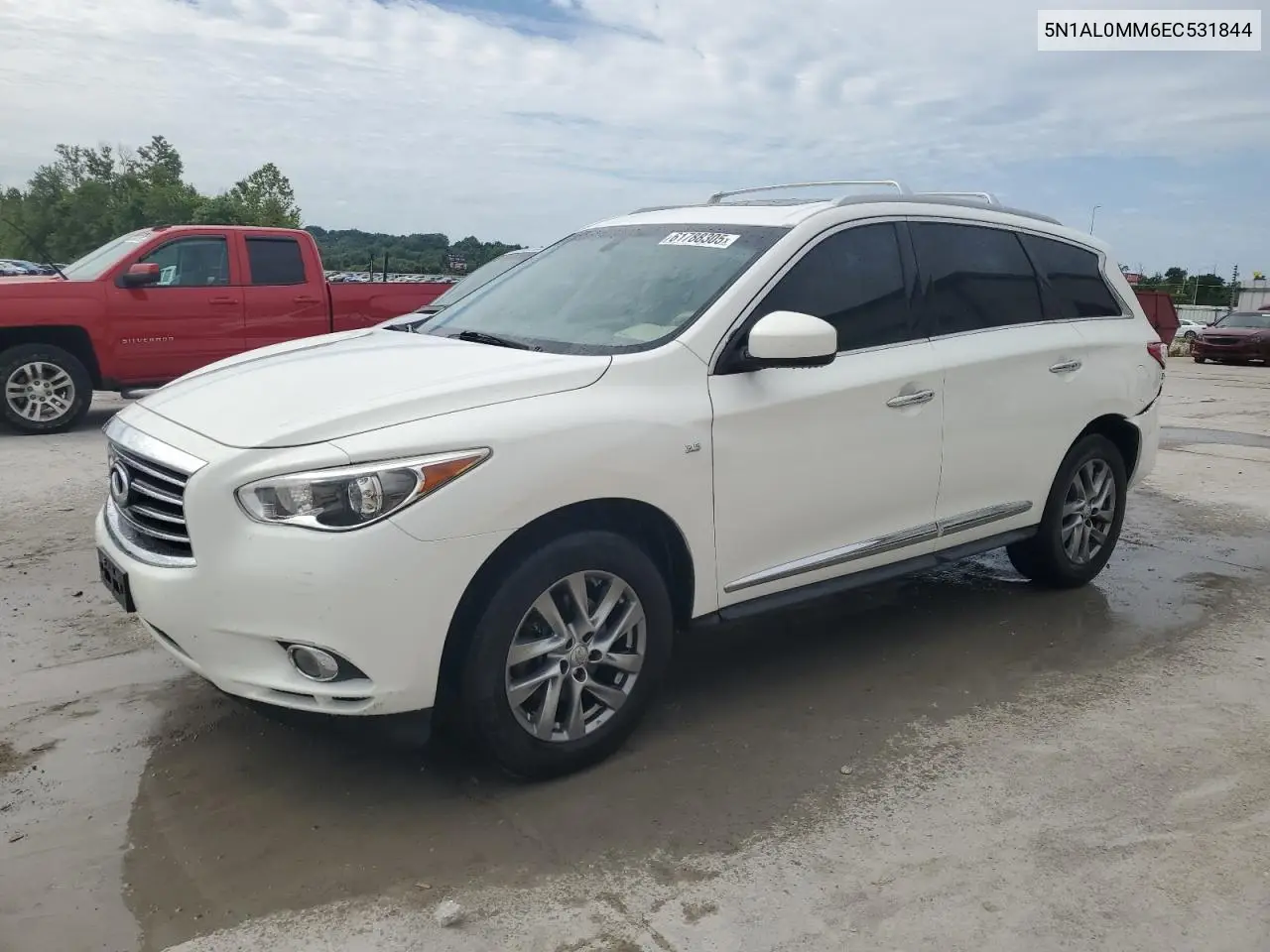 2014 Infiniti Qx60 VIN: 5N1AL0MM6EC531844 Lot: 61788305