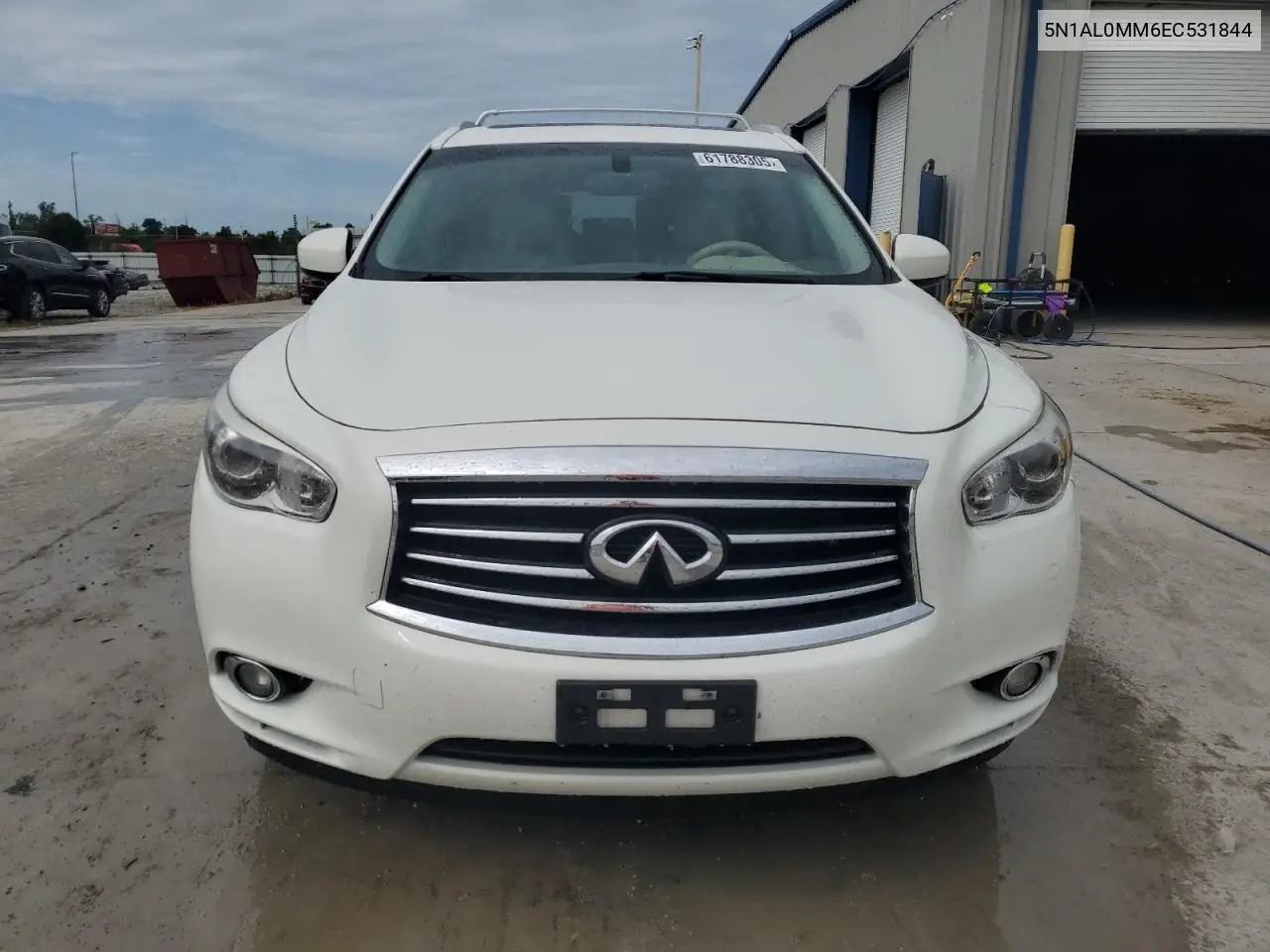 2014 Infiniti Qx60 VIN: 5N1AL0MM6EC531844 Lot: 61788305
