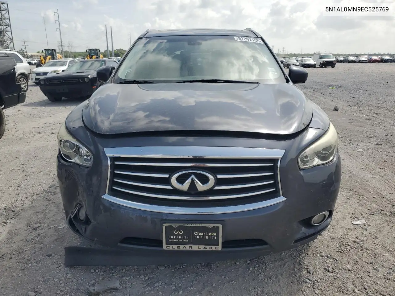 2014 Infiniti Qx60 VIN: 5N1AL0MN9EC525769 Lot: 62392165