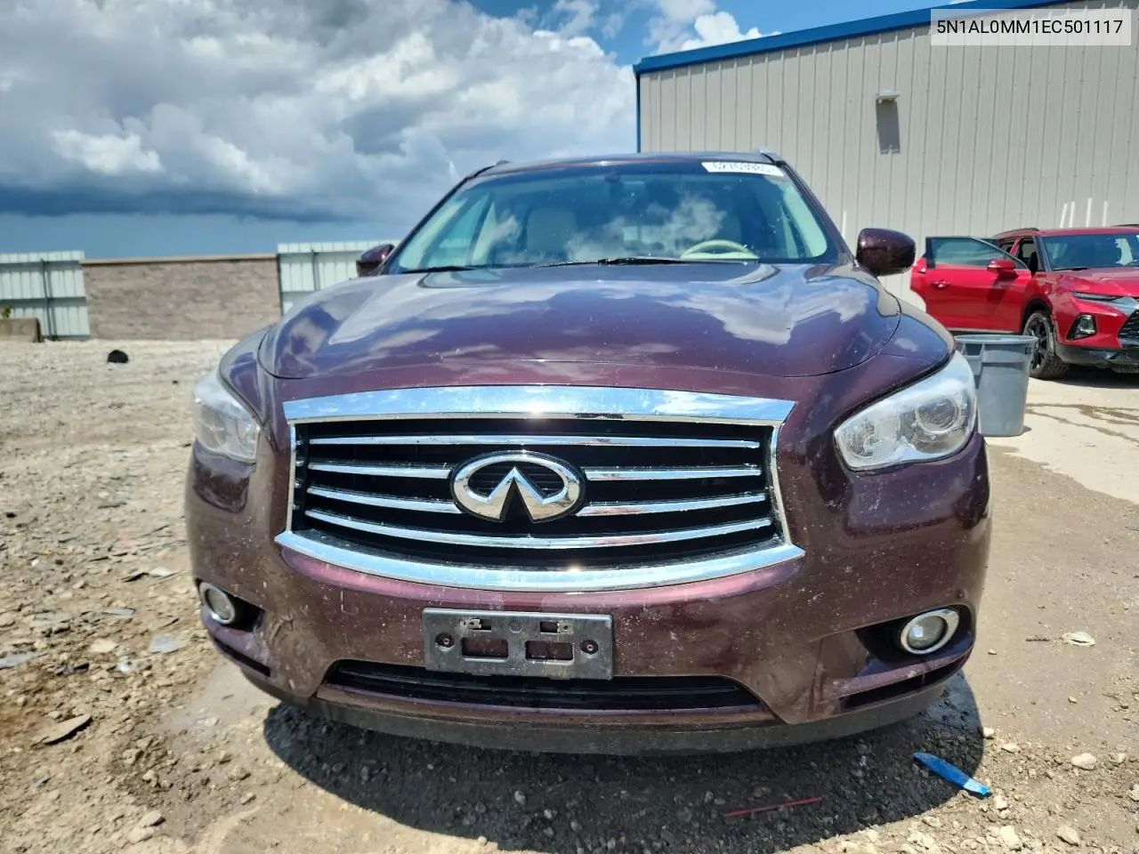 2014 Infiniti Qx60 VIN: 5N1AL0MM1EC501117 Lot: 62763985
