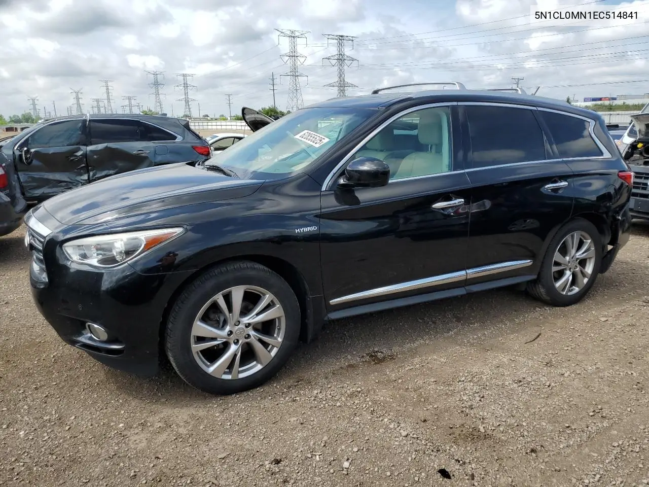 2014 Infiniti Qx60 Hybrid VIN: 5N1CL0MN1EC514841 Lot: 62855525