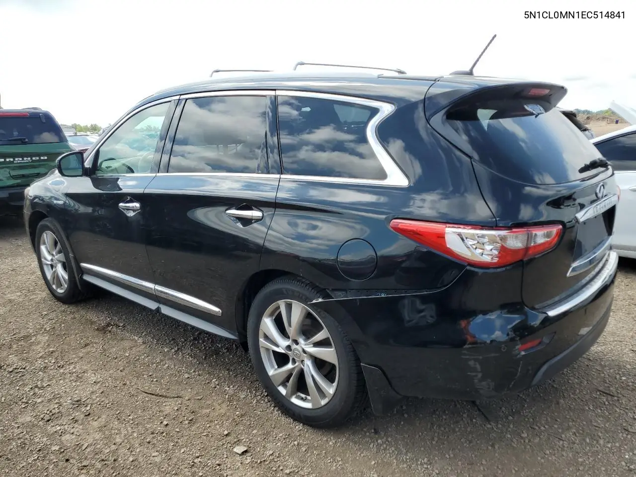 2014 Infiniti Qx60 Hybrid VIN: 5N1CL0MN1EC514841 Lot: 62855525