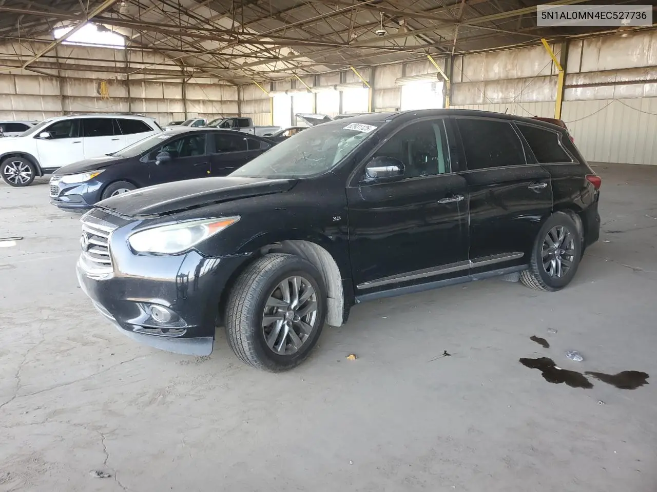 2014 Infiniti Qx60 VIN: 5N1AL0MN4EC527736 Lot: 62931125
