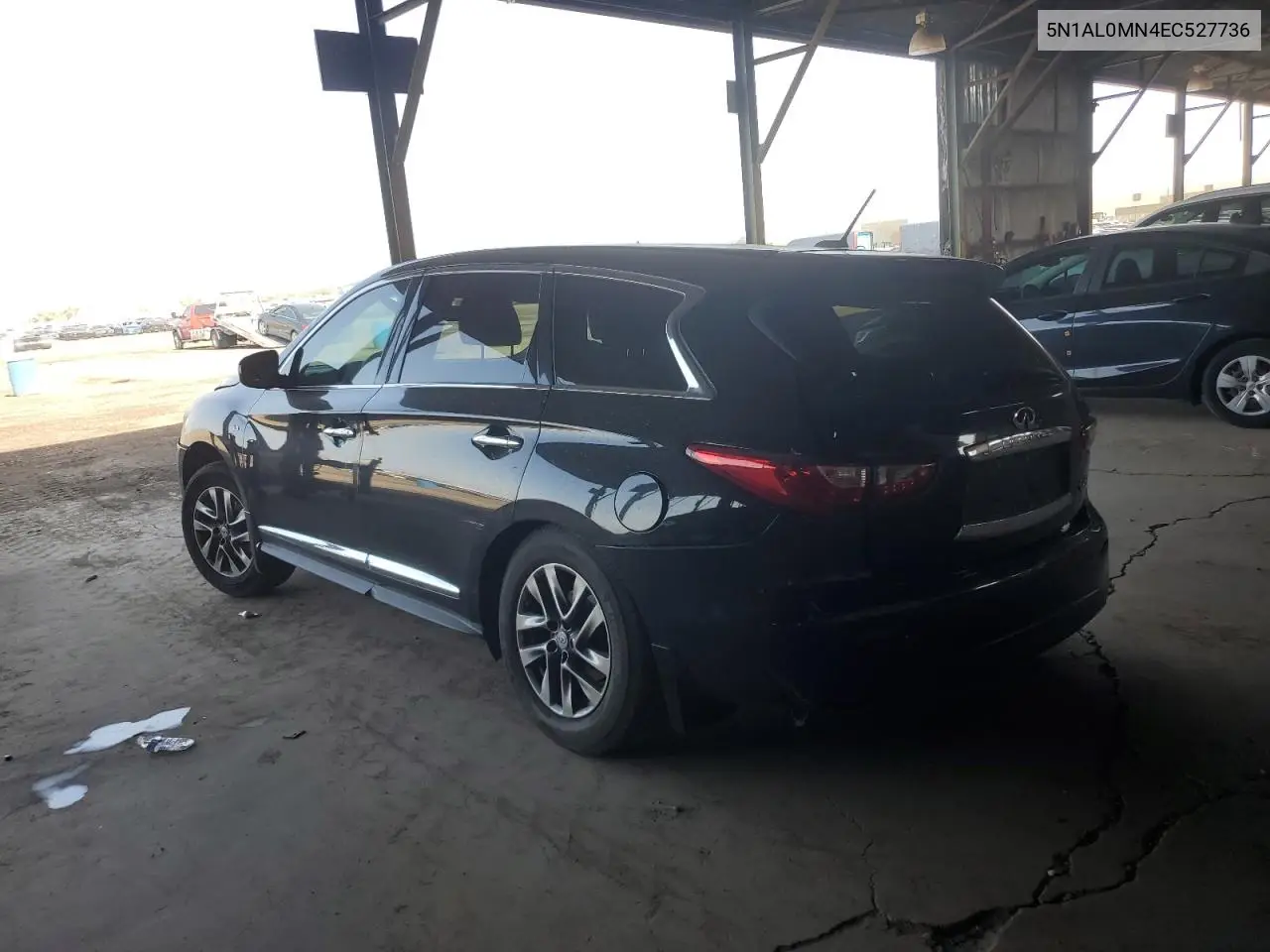 2014 Infiniti Qx60 VIN: 5N1AL0MN4EC527736 Lot: 62931125