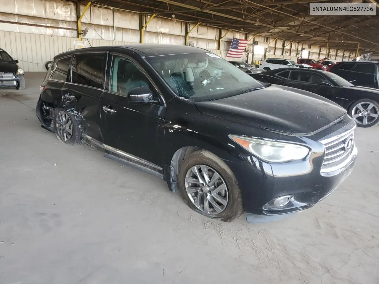 2014 Infiniti Qx60 VIN: 5N1AL0MN4EC527736 Lot: 62931125