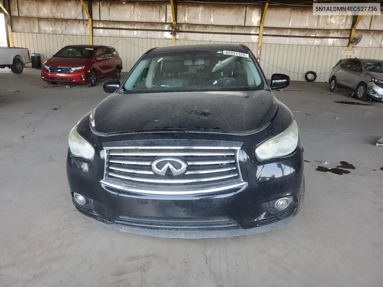 2014 Infiniti Qx60 VIN: 5N1AL0MN4EC527736 Lot: 62931125