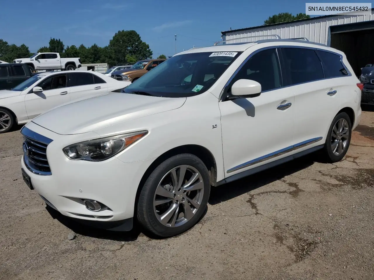 2014 Infiniti Qx60 VIN: 5N1AL0MN8EC545432 Lot: 63091435