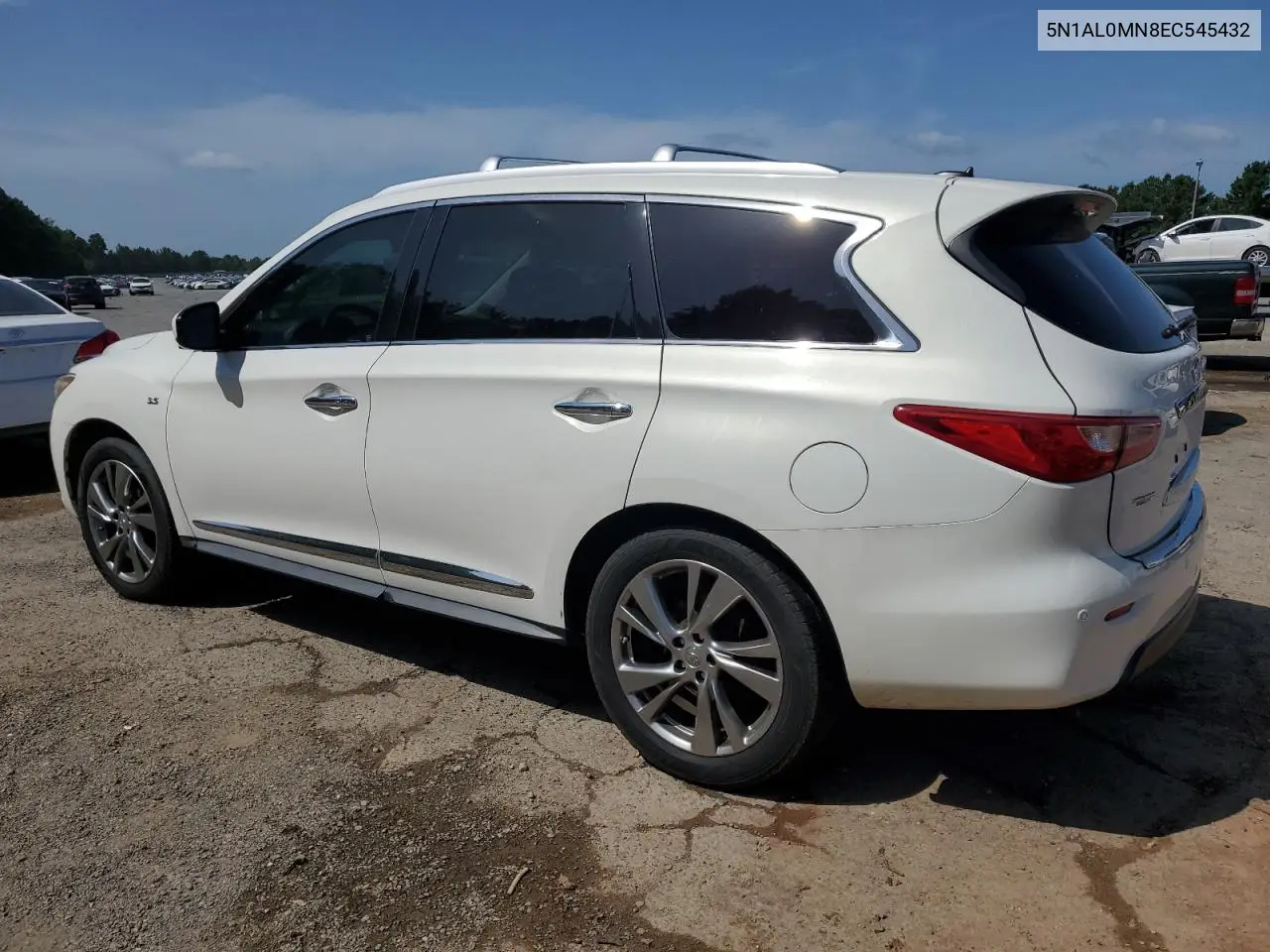 2014 Infiniti Qx60 VIN: 5N1AL0MN8EC545432 Lot: 63091435